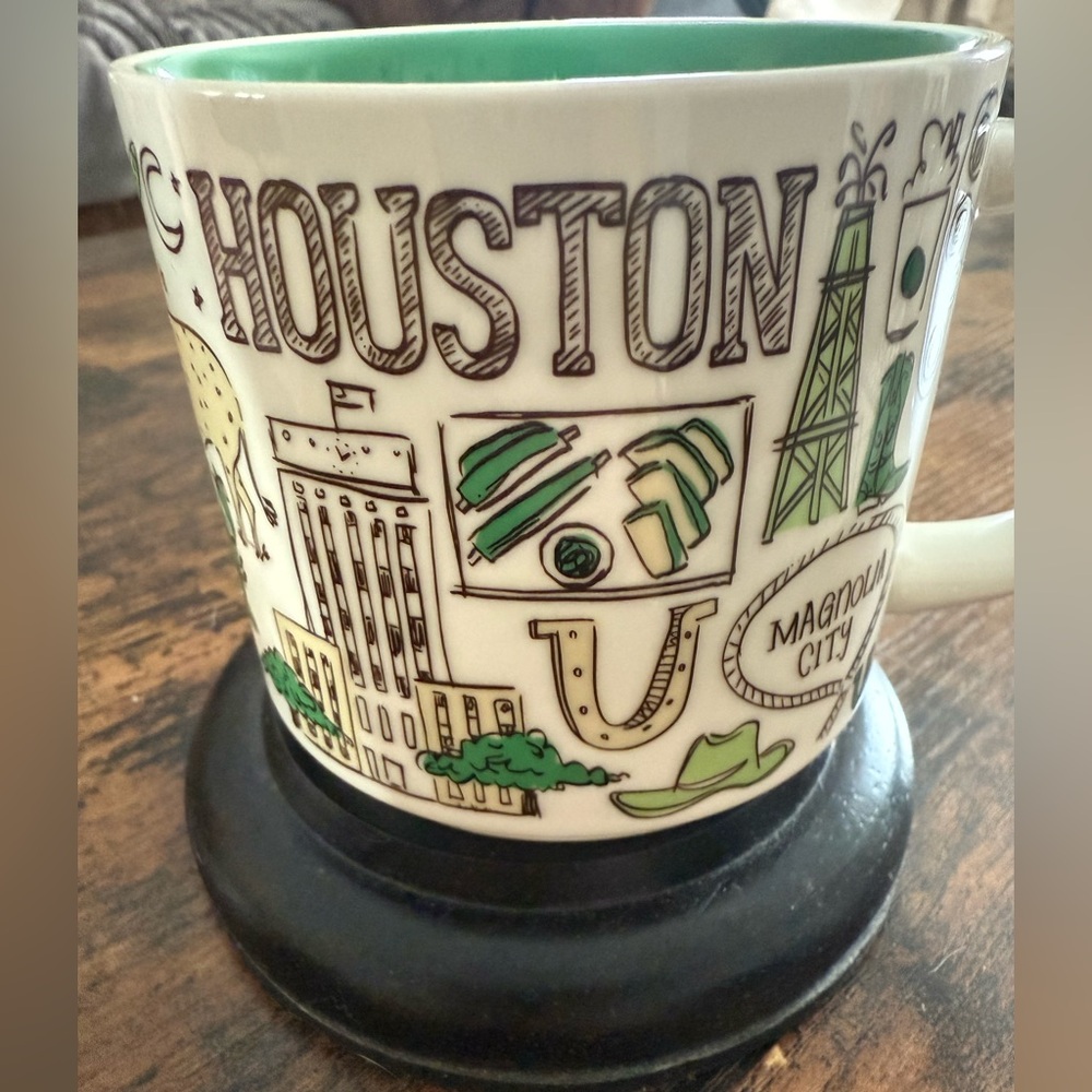 Houston Themed Ceramic Mug